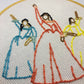 Schuyler Sisters embroidery