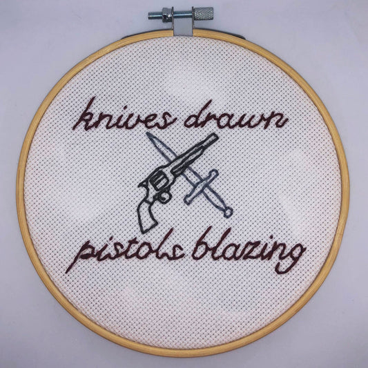 custom quote embroidery