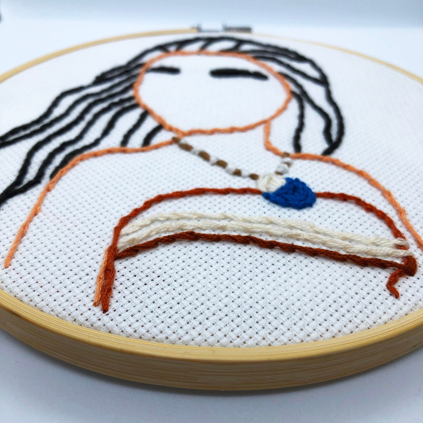 Moana embroidery