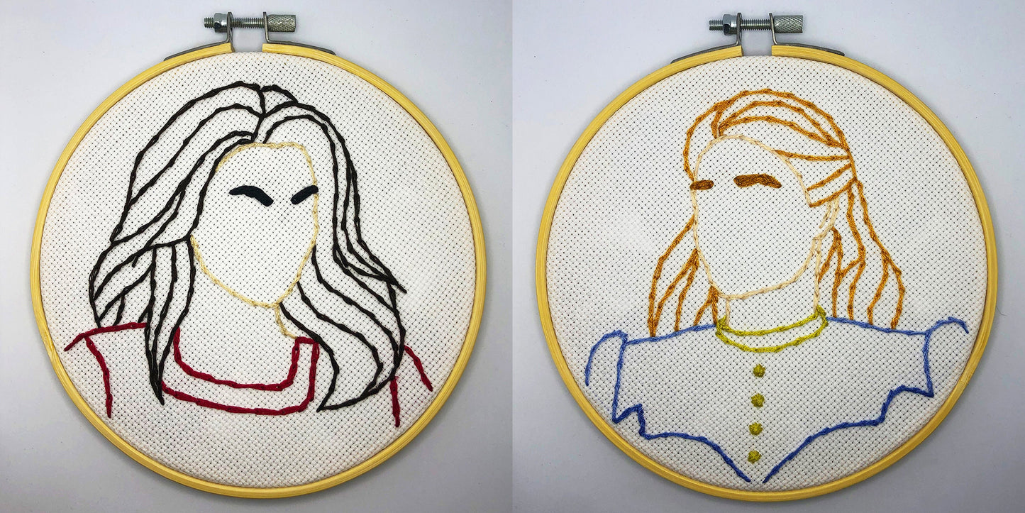 Chilling Adventures of Sabrina embroidery