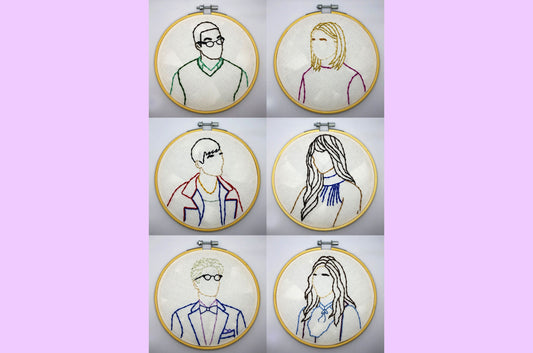 The Good Place embroidery