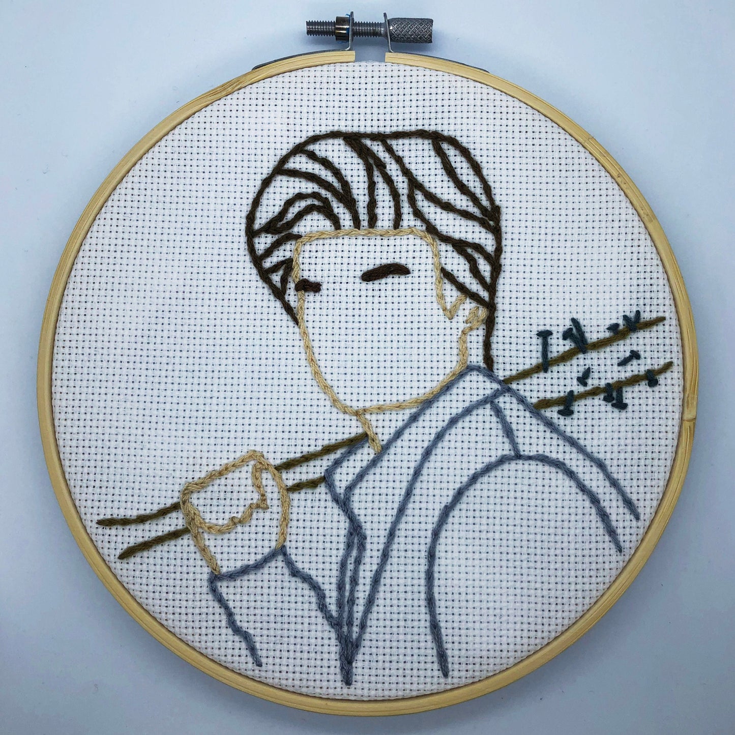 Stranger Things embroidery