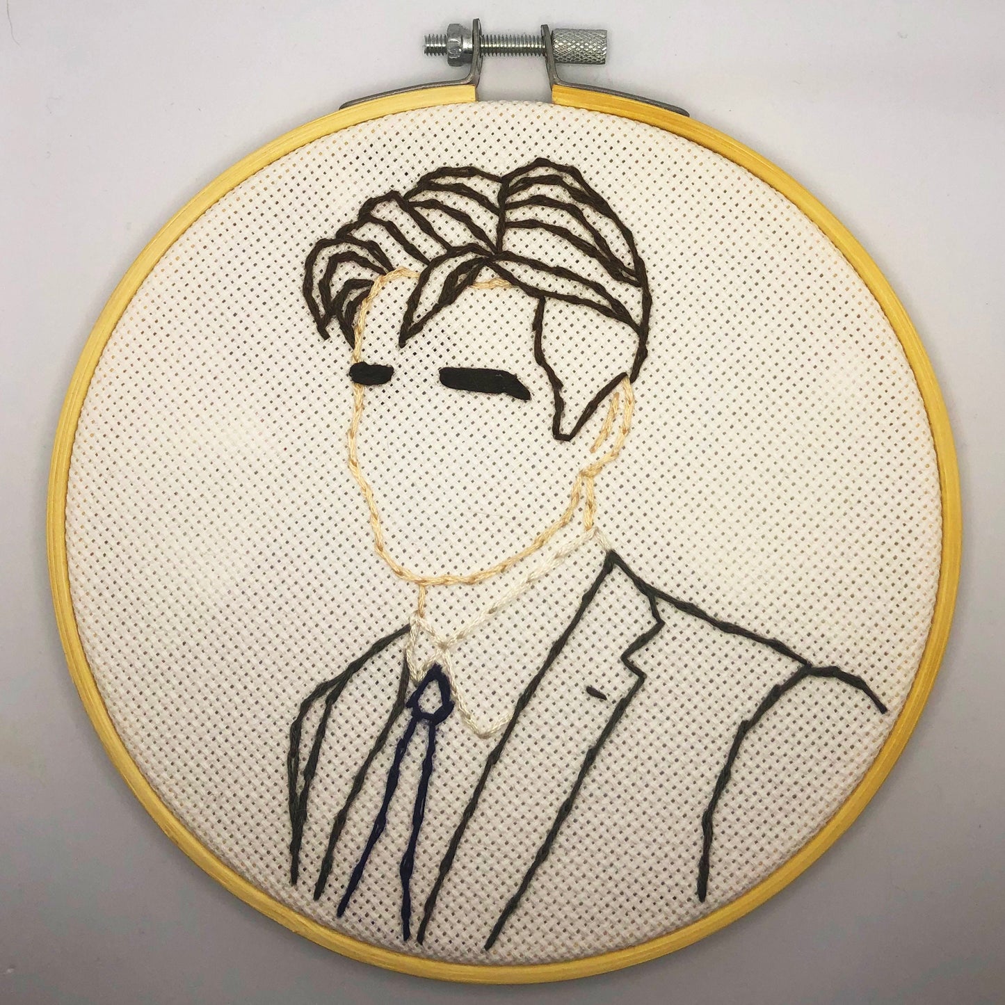 The X Files embroidery