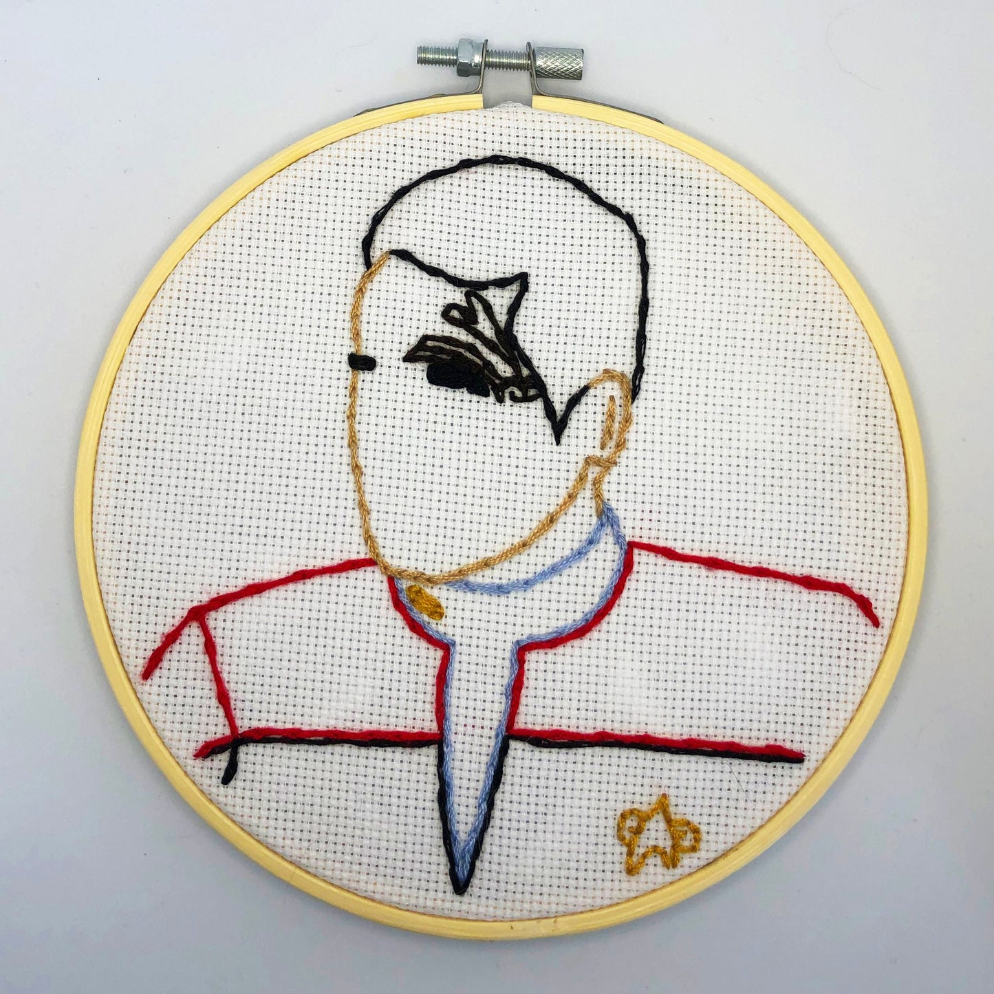 Star Trek embroidery