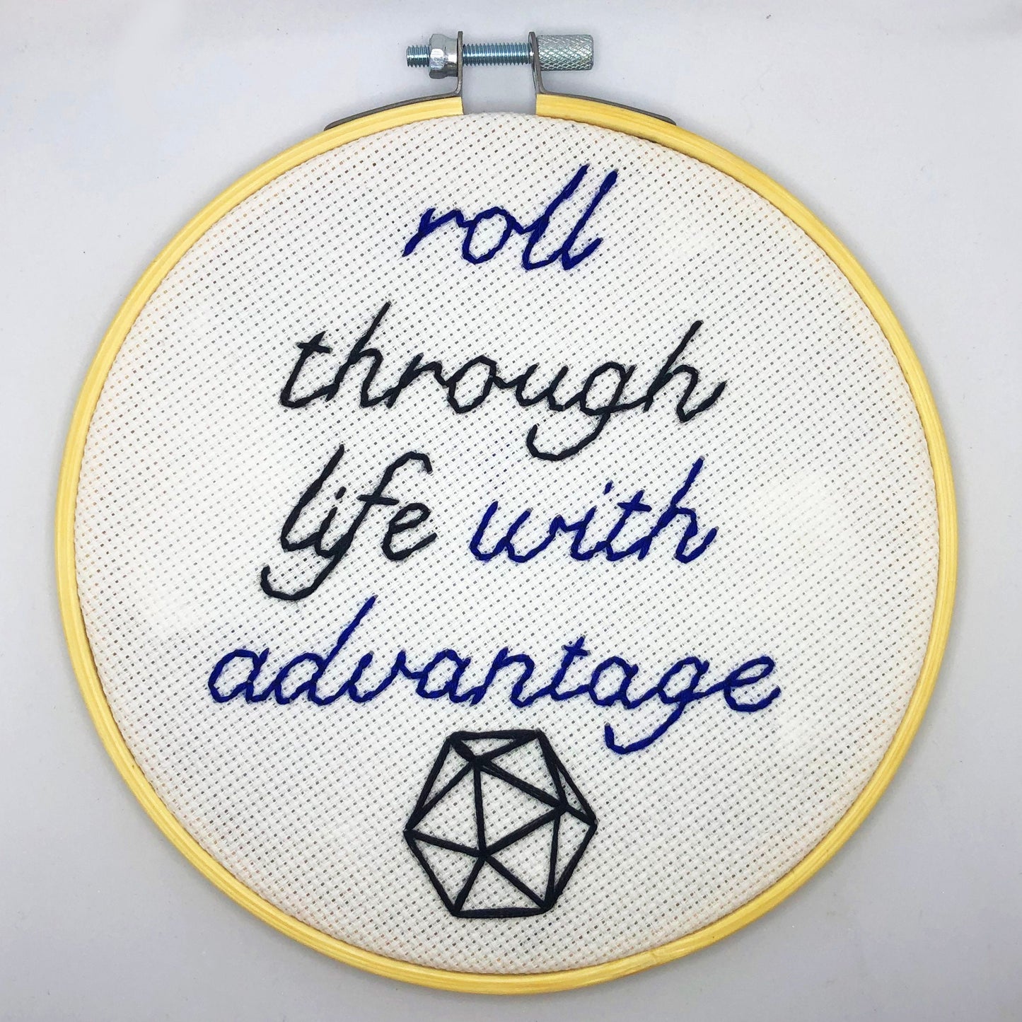 Dimension 20 embroidery