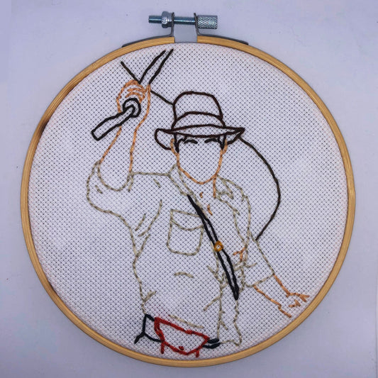 Indiana Jones embroidery