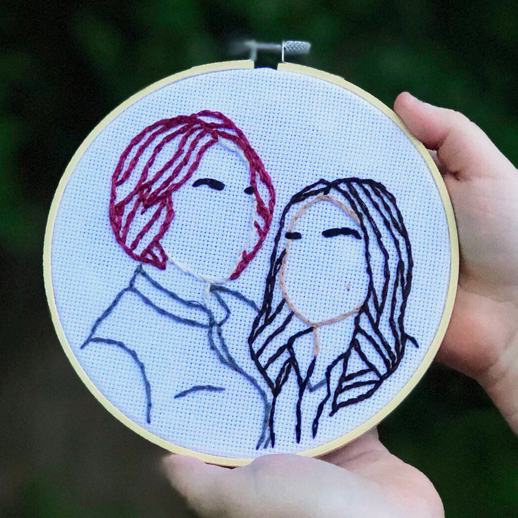 custom duet embroidery